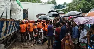 যশোরে দাঁড়িয়ে থাকা ট্রাকের পেছনে আরেক ট্রাকের ধাক্কা, চালক ও সহকারী নিহত